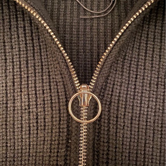 New IRO PARIS  Avona Zippered-Collar Sweater XS $395 - Picture 12 of 14